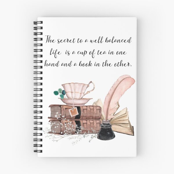 Item preview, Book Lover Gift - The Secret to a Well Balanced Life designed and sold by wildlyinspiring.