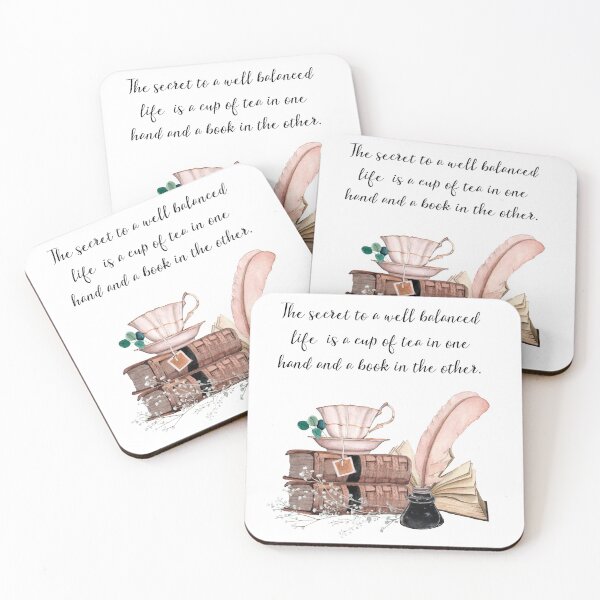 Item preview, Book Lover Gift - The Secret to a Well Balanced Life designed and sold by wildlyinspiring.