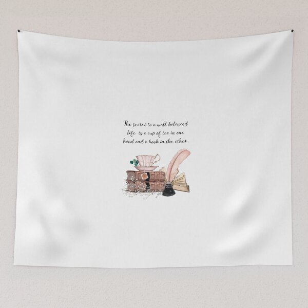 Item preview, Book Lover Gift - The Secret to a Well Balanced Life designed and sold by wildlyinspiring.