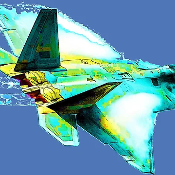 Artwork thumbnail, F22 Raptor by painterfrank