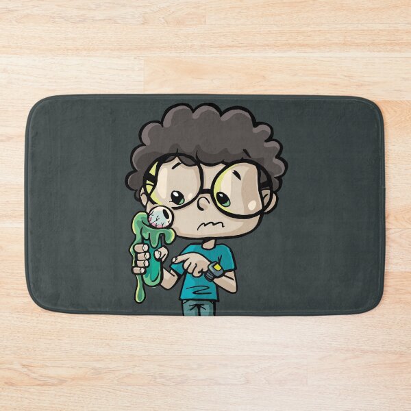 Item preview, boy and a green test tube with creature designed and sold by duxpavlic.