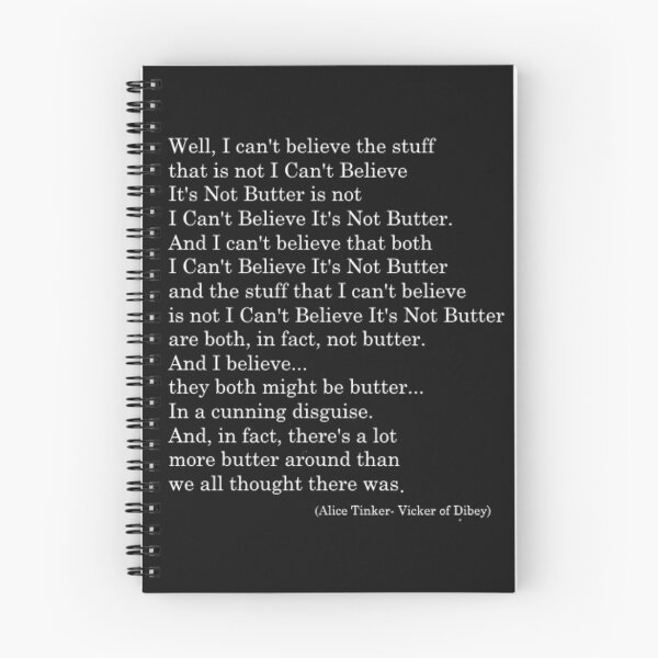 Item preview, I Can't Believe It's Not Butter designed and sold by akpb.