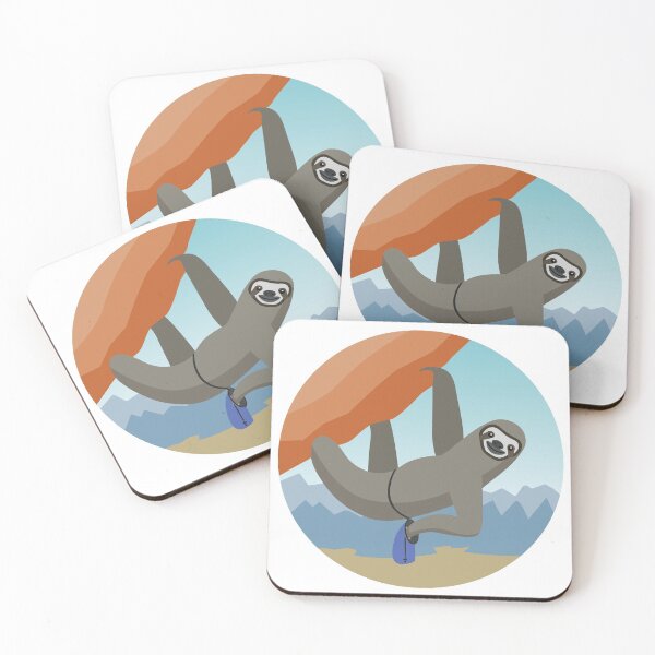 Item preview, Rock Climbing Sloth | Red Rocks designed and sold by RottenBoot22.