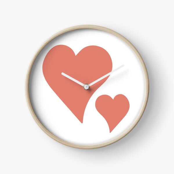 Two Hearts in love Valentine Uhr