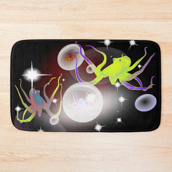 Item preview, Octopuses in space designed and sold by Gartenfreund.