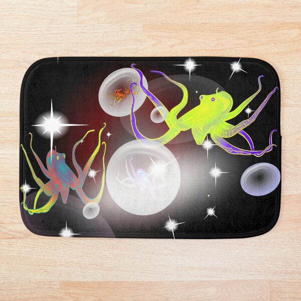Item preview, Octopuses in space designed and sold by Gartenfreund.