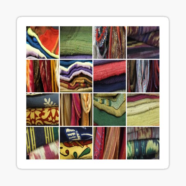 Fabrics Sticker