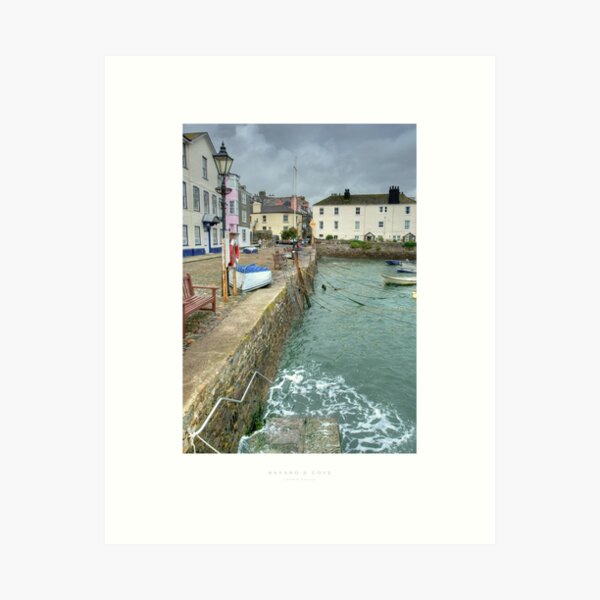 Bayard's Cove, Devon Art Print