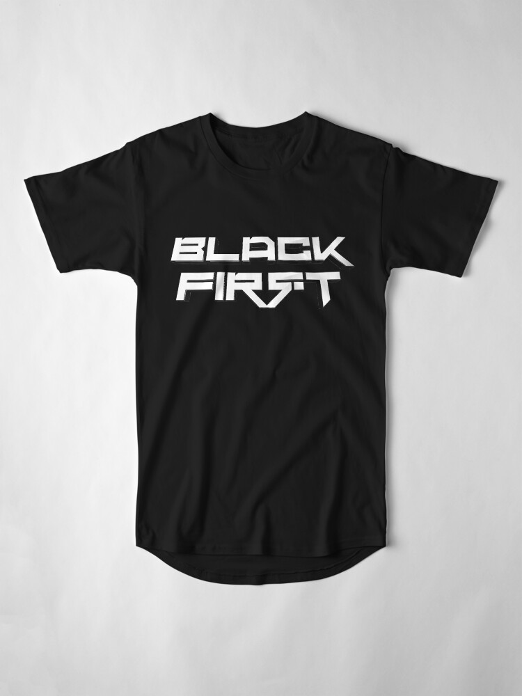 Alternate view of Black First Long T-Shirt