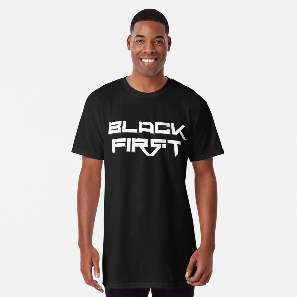 Black First Long T-Shirt