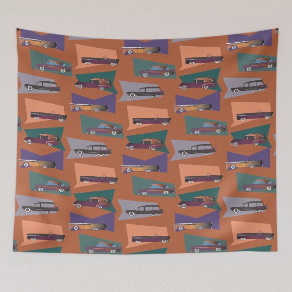 Item preview, Haunted Hotrods in orange designed and sold by MikkisMotor.
