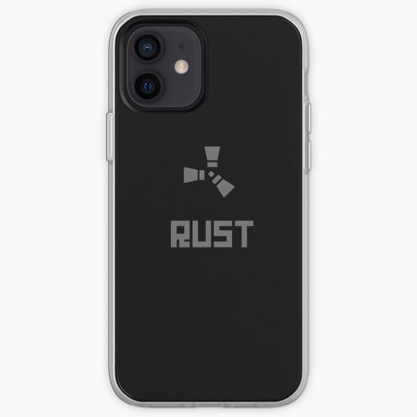Rust Game (schwarz und grau) iPhone Flexible Hülle