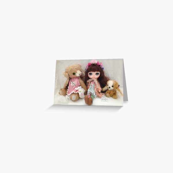 My new BFF from Belle and Puchi Greeting Card