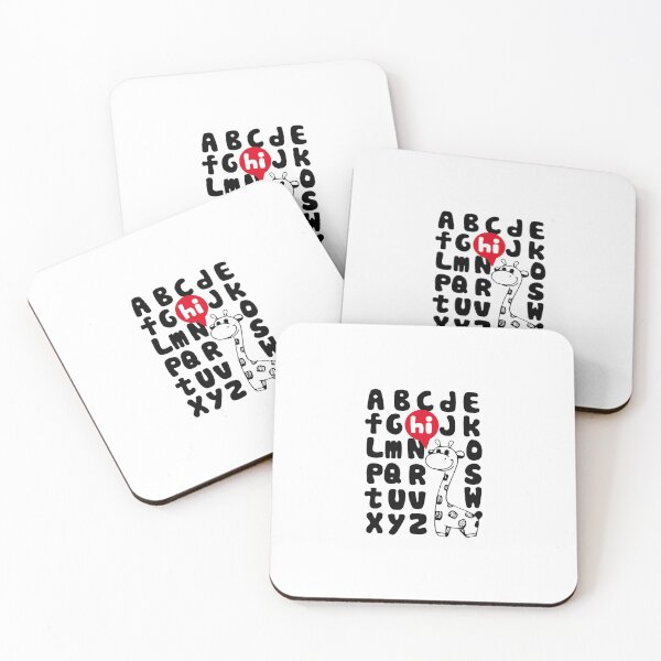 Item preview, Alphabet Funny Geeky Gift designed and sold by Urosek.