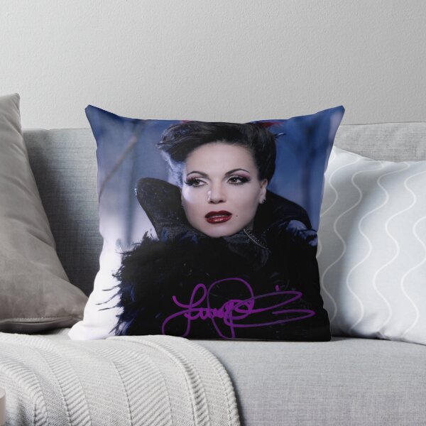 Lana Parrilla - Evil Queen - Regina Mills Throw Pillow
