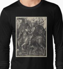 Albrecht Dürer or Durer Knight, Death and Devil Langarmshirt