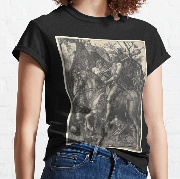 Albrecht Dürer or Durer Knight, Death and Devil Classic T-Shirt