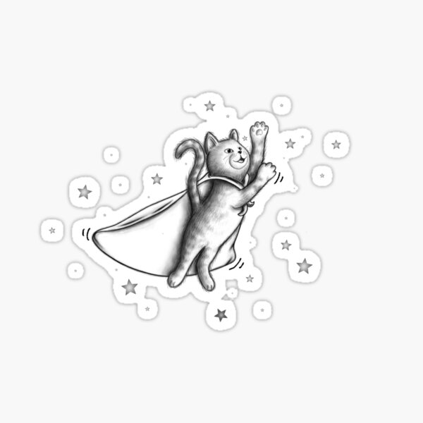 Supercat Sticker