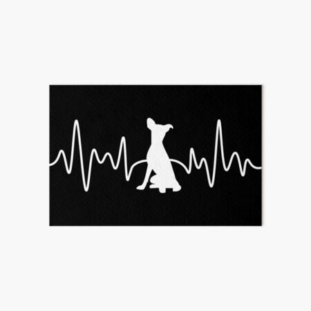 Miniatur Pinscher, Art, Gift, Dog Breed, Heartbeat Galeriedruck