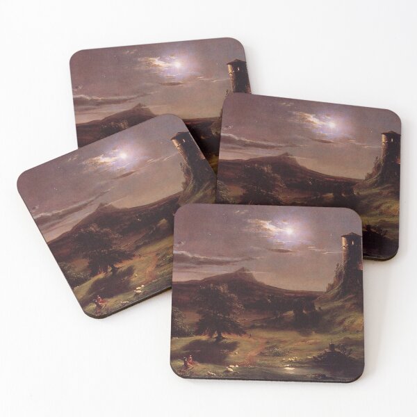 Item preview, Checkout for Moonlight - Thomas Cole  designed and sold by BestPaintings.