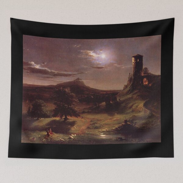 Item preview, Checkout for Moonlight - Thomas Cole  designed and sold by BestPaintings.