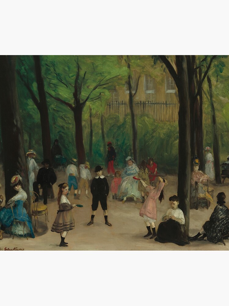Luxembourg Gardens Oil Painting by William James Glackens by podartist