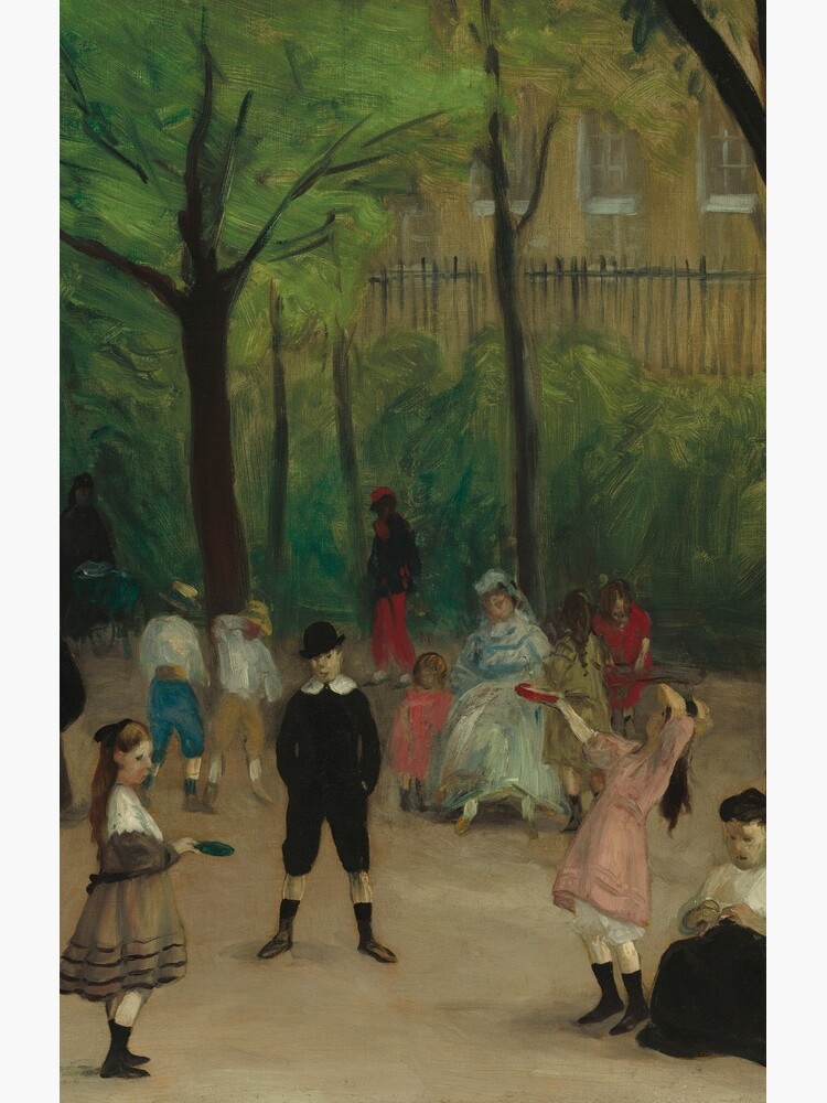 Luxembourg Gardens Oil Painting by William James Glackens by podartist