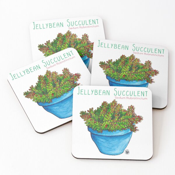 Item preview, Jellybean Succulent designed and sold by midgetgemdoodle.