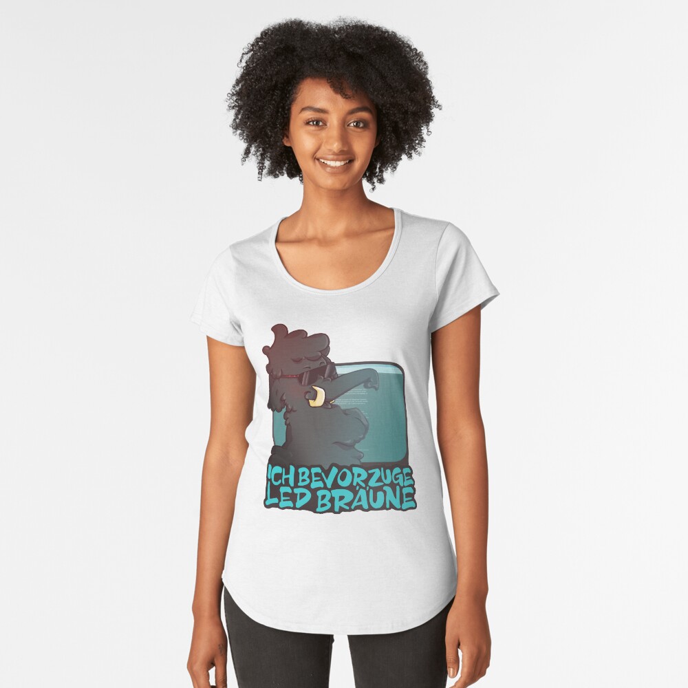 Item preview, Premium Scoop T-Shirt designed and sold by Mammut-Merch.