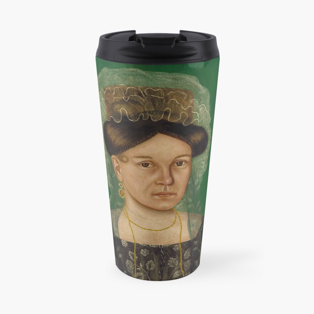 Eliza R. Read Oil Painting by Royall Brewster Smith Travel Mug