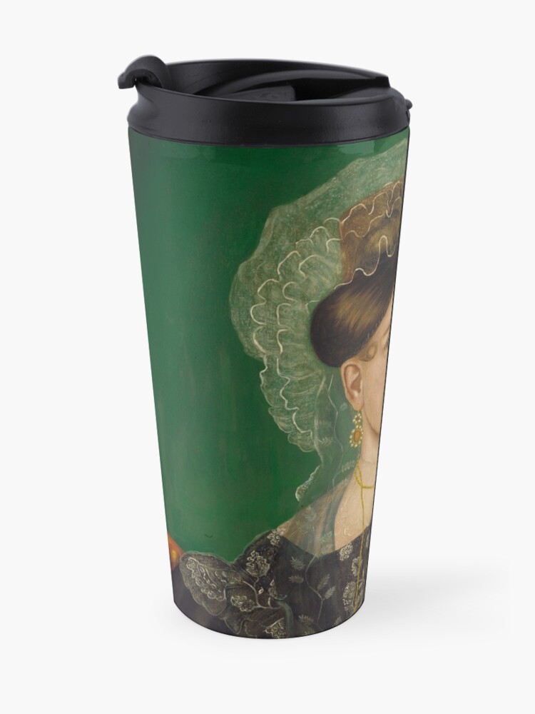 Alternate view of Eliza R. Read Oil Painting by Royall Brewster Smith Travel Mug