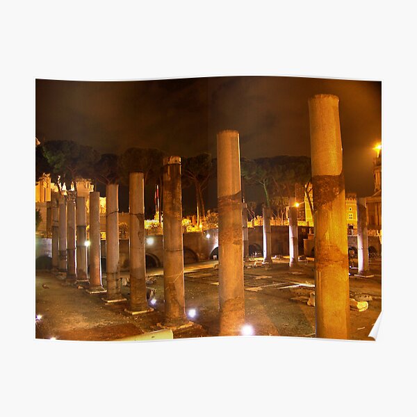 Rome in Night Poster