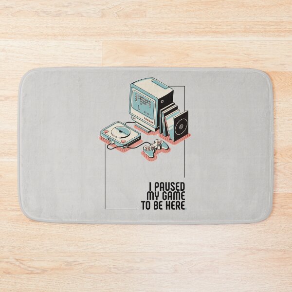 Item preview, I paused my game to be here Retro Gamer designed and sold by Urosek.