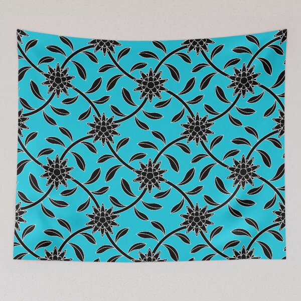 Item preview, Summer Floral Flourish Monochrome designed and sold by Harlake.