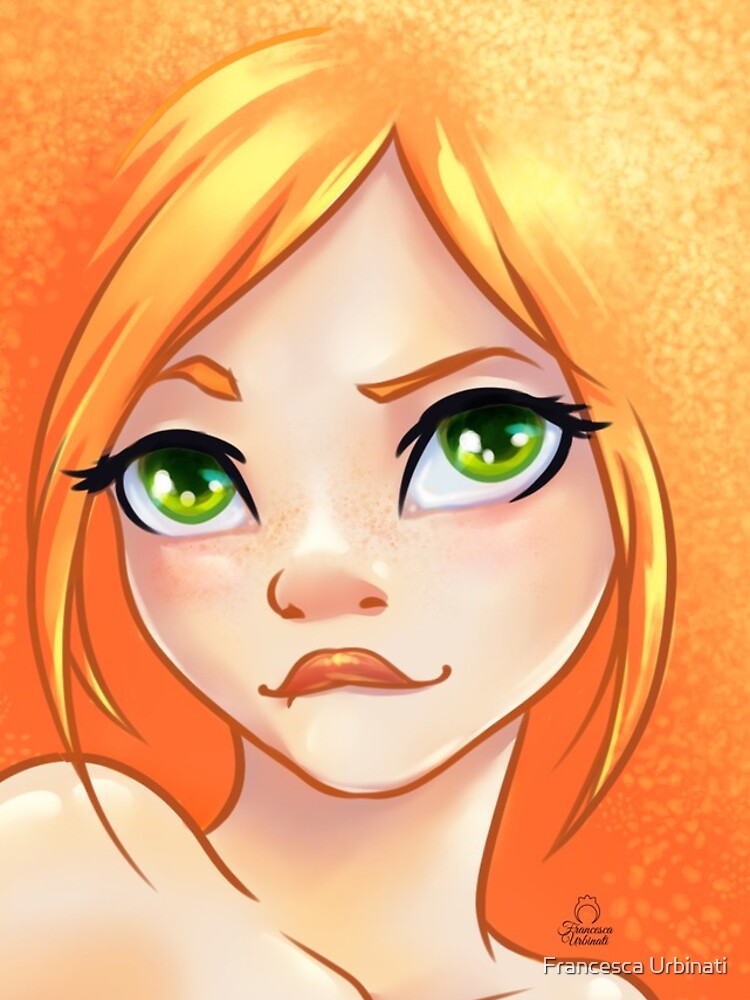 Orange Girl by furbina