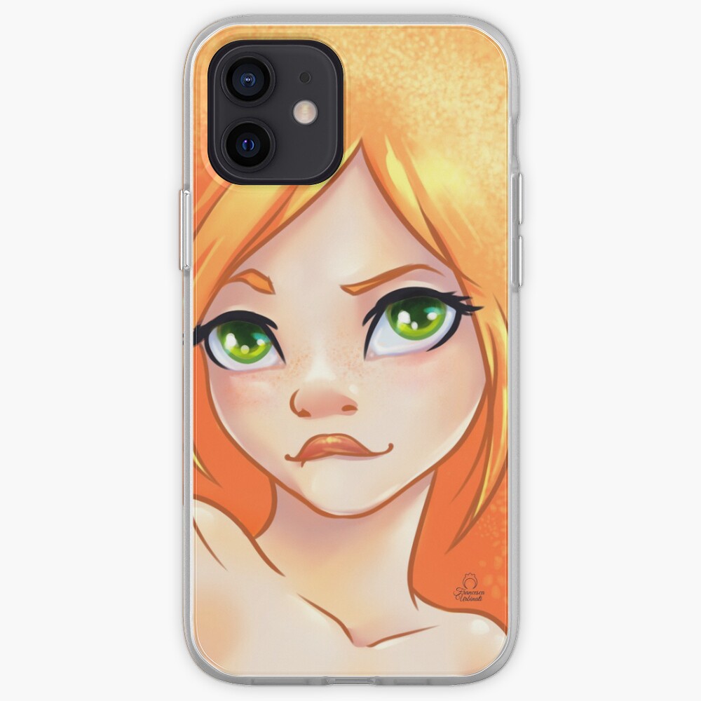 Orange Girl iPhone Case & Cover