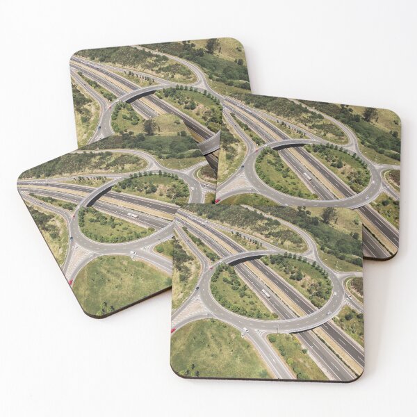 Item preview, Highway with roundabout from above designed and sold by MarioGuti.
