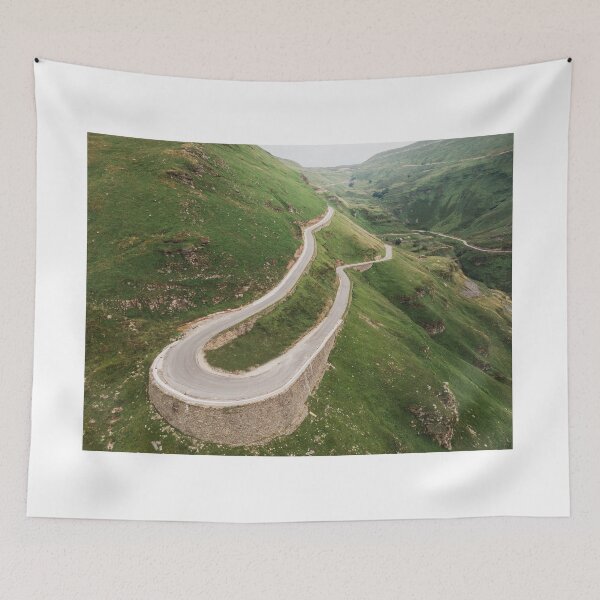 Item preview, Mountain road from above designed and sold by MarioGuti.