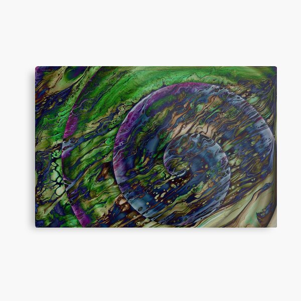 Involution Flow Metal Print