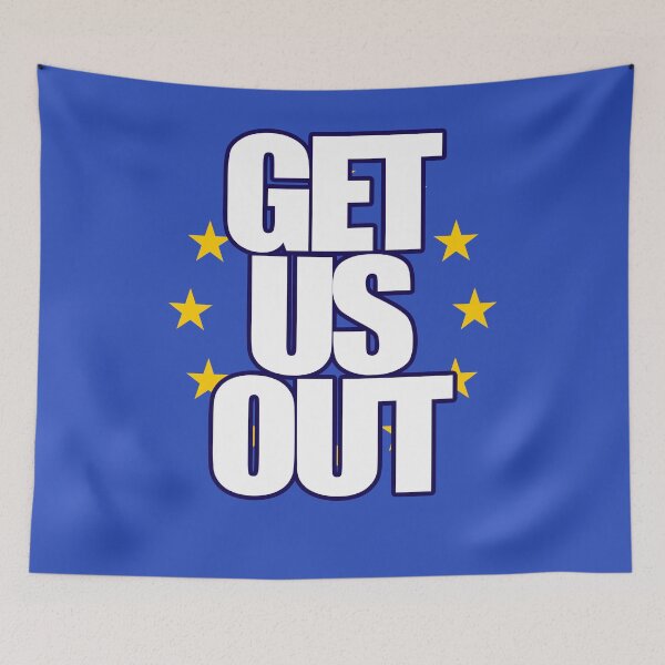 Item preview, Get Us Out Brexit TShirt designed and sold by PokerFace420.