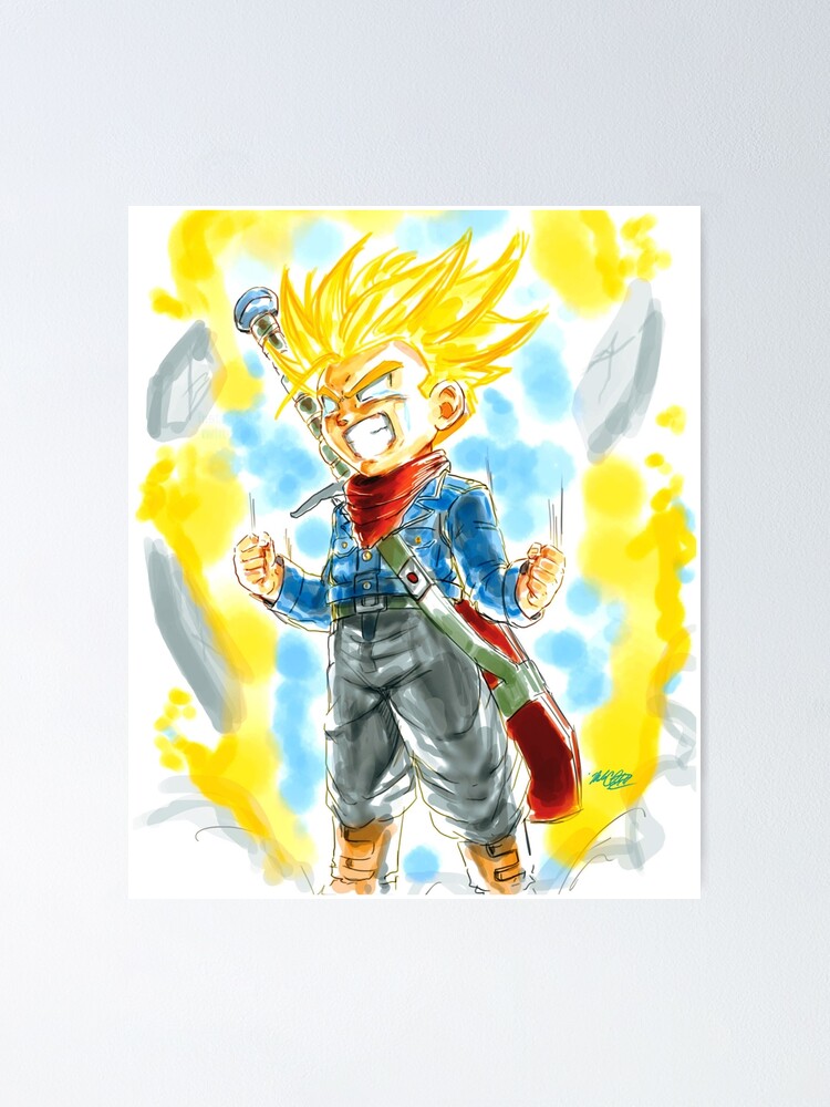 Trunks del Futuro SSJ  Anime dragon ball, Anime dragon ball super