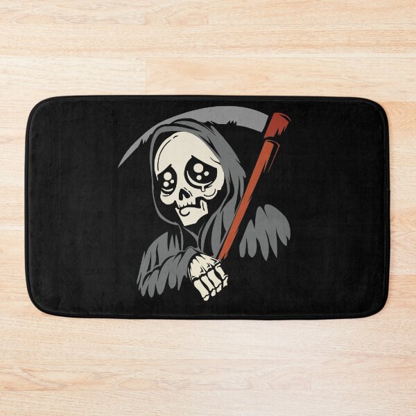 Item preview, Grim Reaper Death Skeleton Bone Funny Sayings designed and sold by titanosdesign.