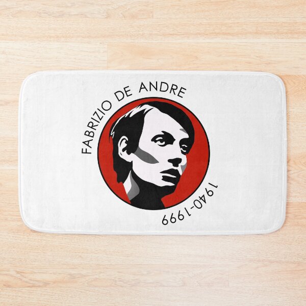 Item preview, Fabrizio de Andrè T-Shirt - 1940 - 1999 Maglietta designed and sold by IncognitoMode.