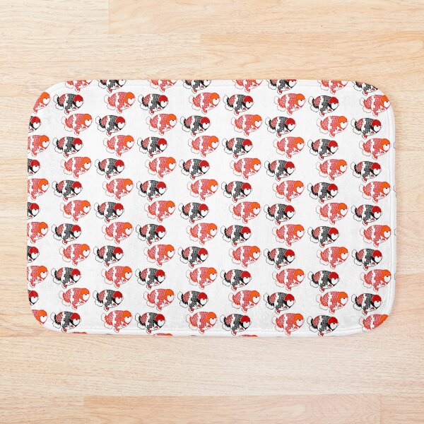 Item preview, Ranchu red and white with tri Color  designed and sold by Nosnah.