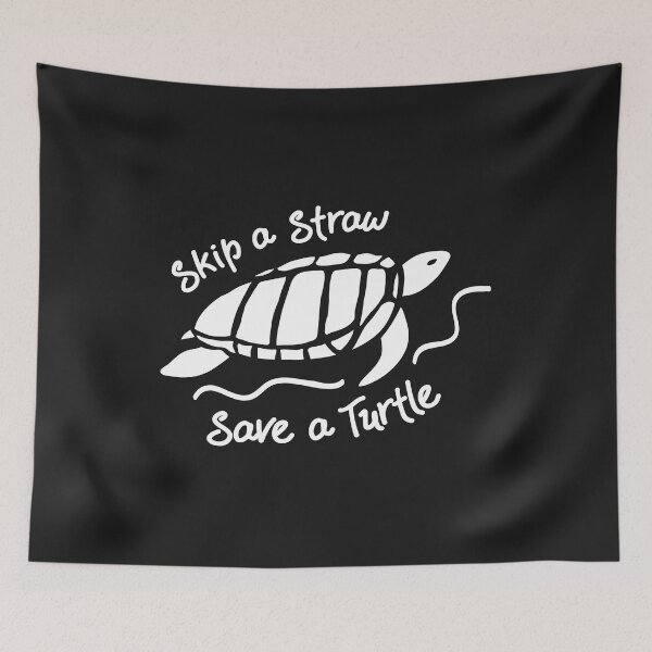 Item preview, Skip A Straw Save A Turtle  designed and sold by Maka4.