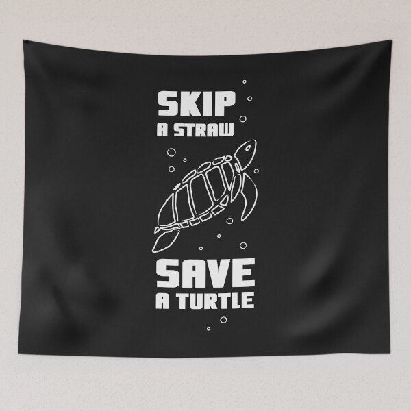 Item preview, Skip A Straw Save A Turtle  designed and sold by Maka4.
