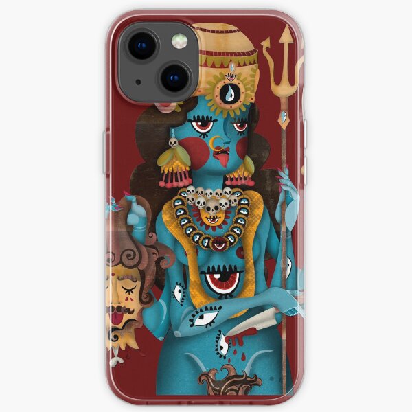 Diosa Kali Funda blanda para iPhone