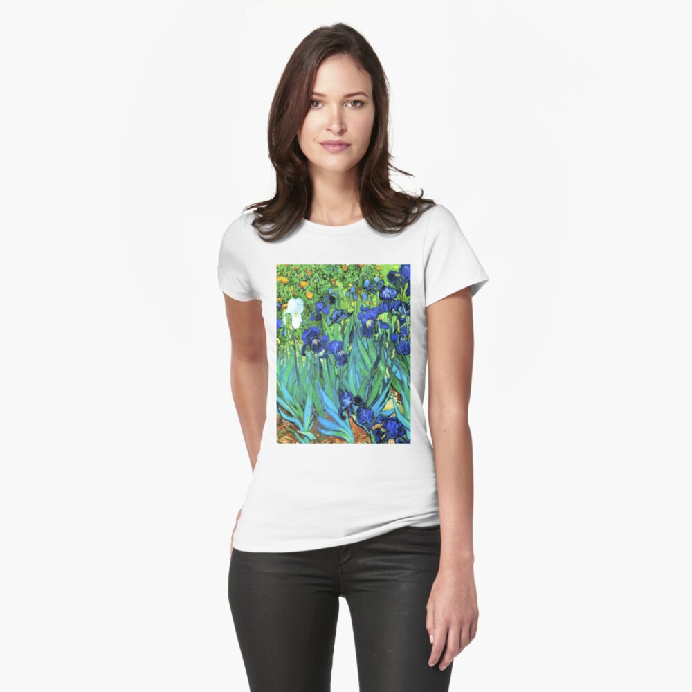 Item preview, Fitted T-Shirt designed and sold by VintageEraArt.