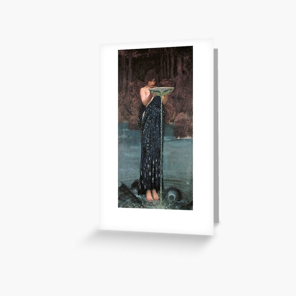 Artikel-Vorschau von Circe Invidiosa (1892) von JW Waterhouse, designt und verkauft von knightsydesign.