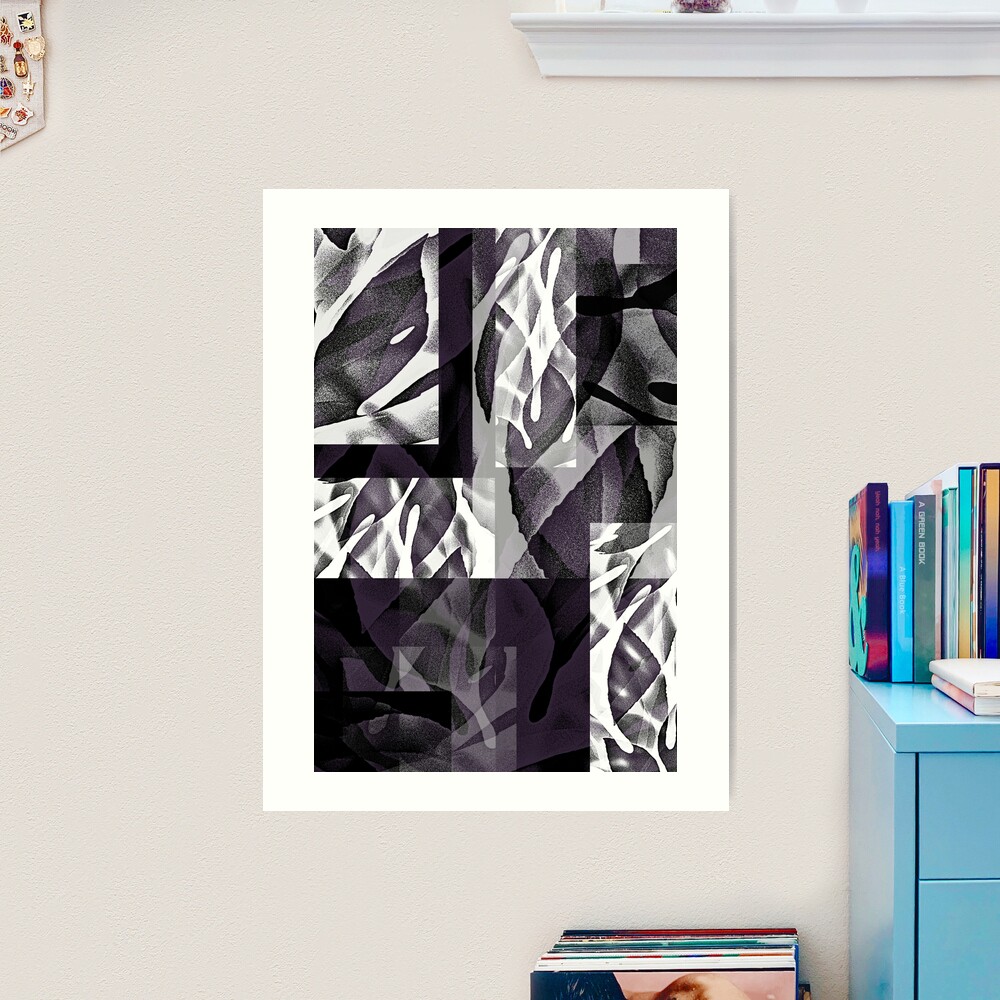 Fatsia Japonica Abstract by Jenny Meehan Art Print